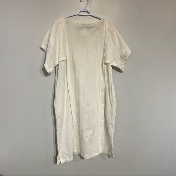 Vintage Garconne dress Ramie / Cotton made in Hong Kong - Picture 3 of 15